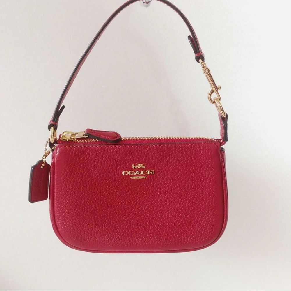 Coach Cherry Red Shoulder Bag